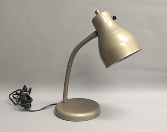 Vintage Gooseneck Desk Lamp - MCM Office Light