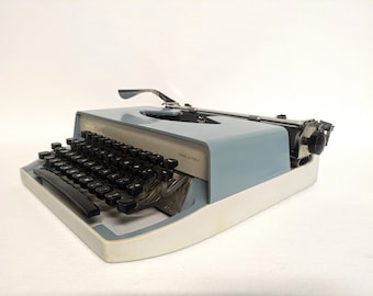 Vintage Sherwood Typewriter - Mid-Century Portable Typewriter