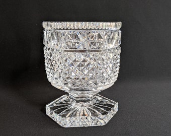 Heavy Crystal Compote - Pedestal Candy Bowl