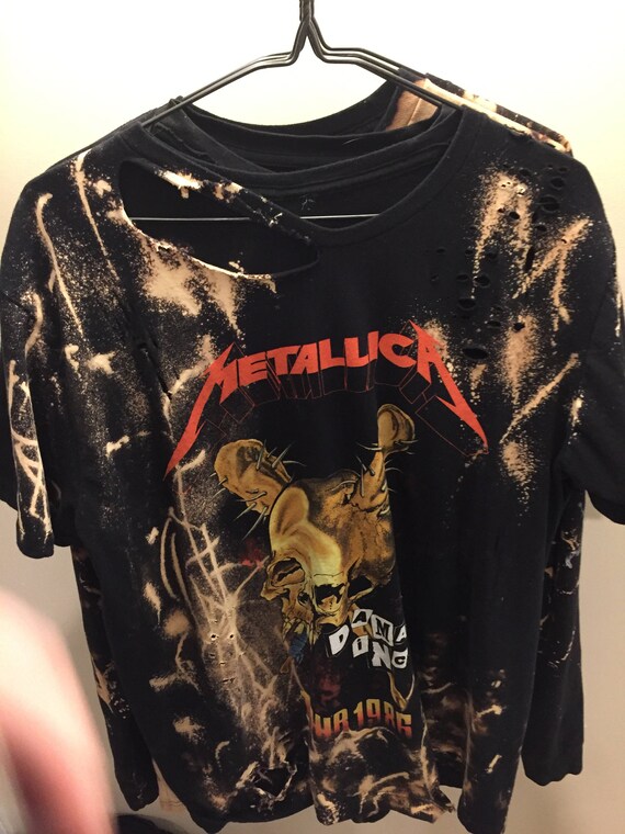 bleached band shirt