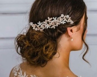 sparkly hair piece