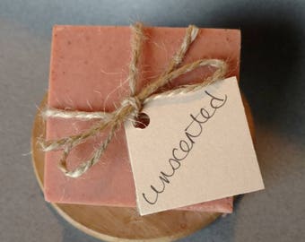Unscented Soap - Natural Soap - Handmade Soap- Cold Process Soap