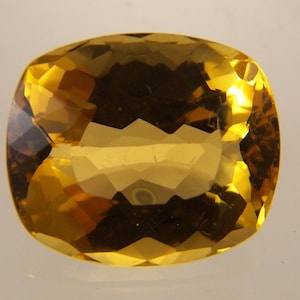 Natürliche, goldene Citrine, Riesig, 26,63 Karat, VVS, Kissen schnitt, facettiert, Golden Brown,