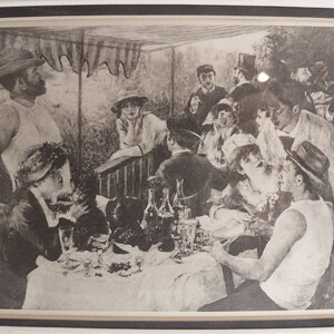 Pierre Renoir, Le Dejeuner de canotiers, 1924, Editions Size 125, French Impressionist, Impressionism, Renoir, France