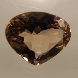 Natural, Ametrine, Purple and Yellow, VVS, Pear cut, Faceted, Unusual color