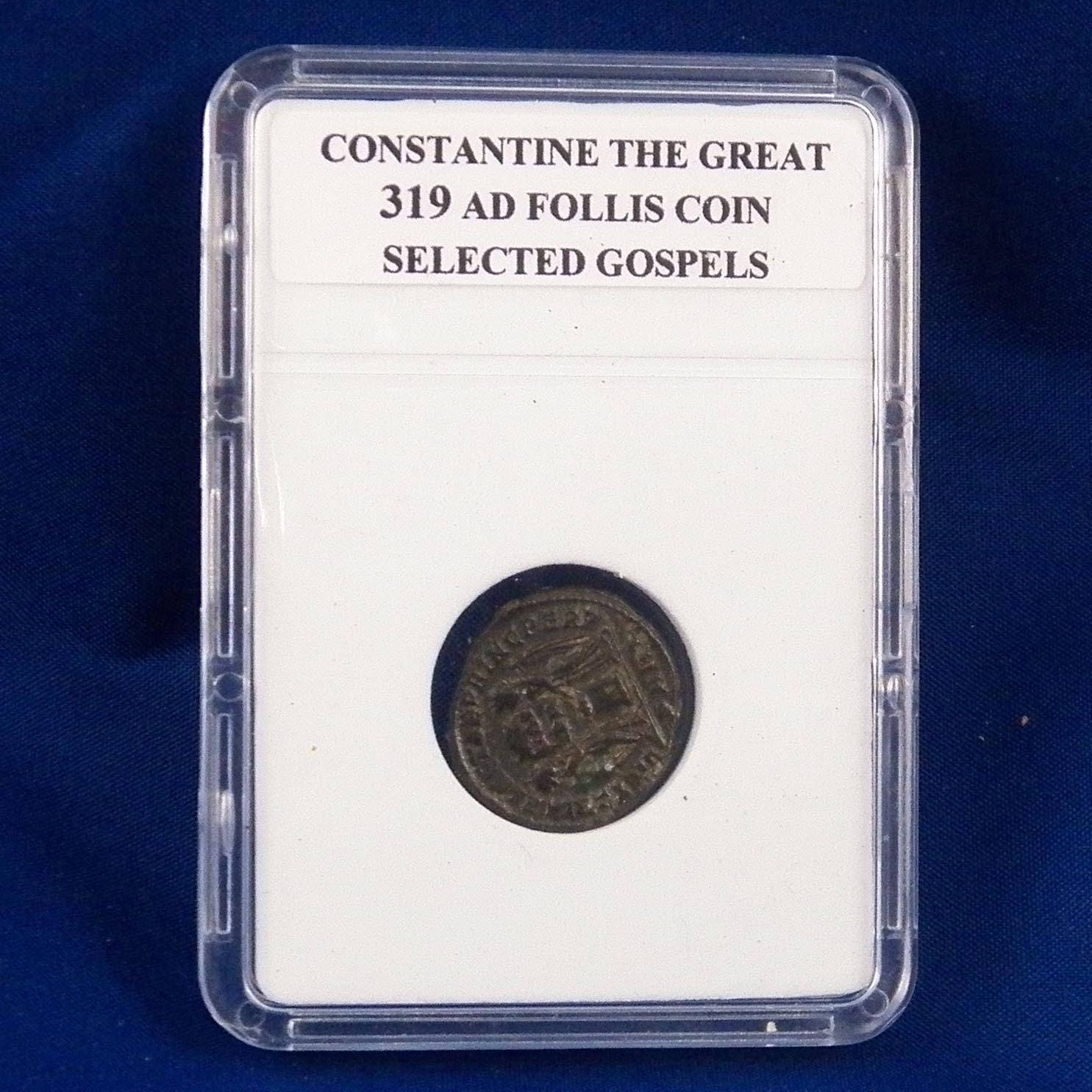 Constantine the Great Ancient Coin 319 AD Follis Coin - Etsy