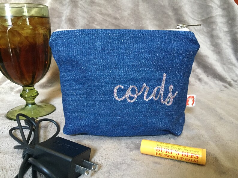 Denim Cords Pouch