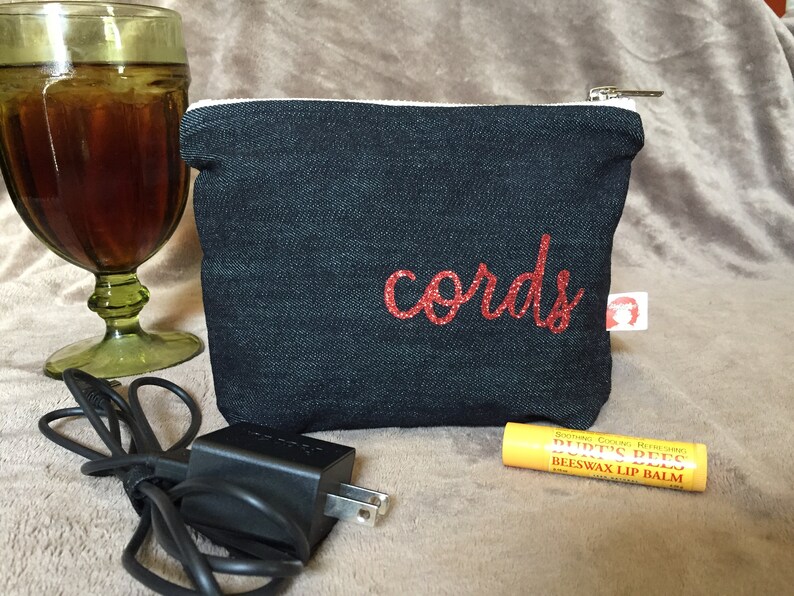 Denim Cords Pouch
