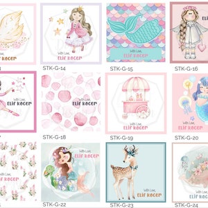 Girls Stickers for Gifts