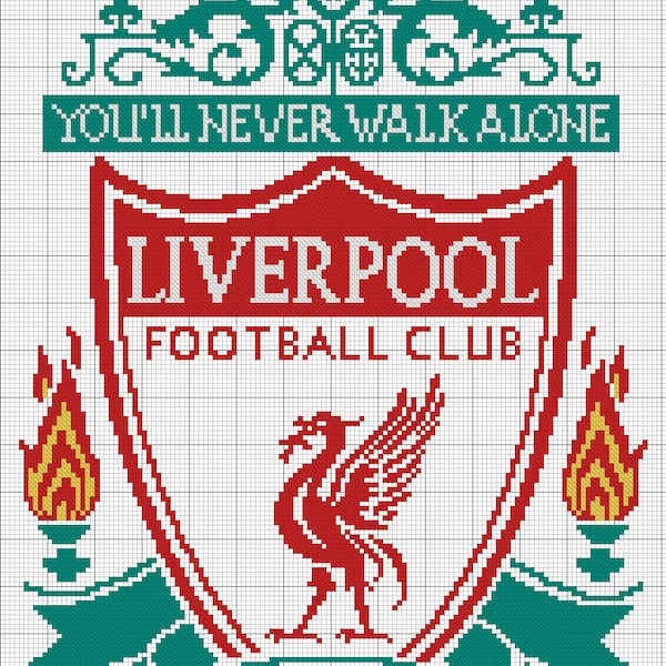 Écusson de Liverpool - MOTIF SEULEMENT