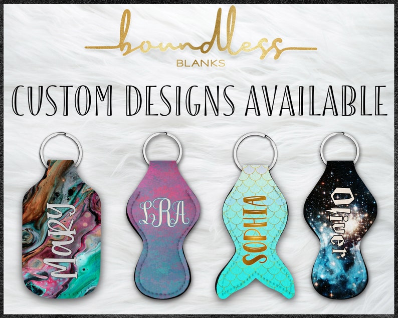 Chapstick Holder Keychain Pink Mermaid Tail l lip balm holder l Party Favor l Team Gift l Personalized Key Ring l Cozy l