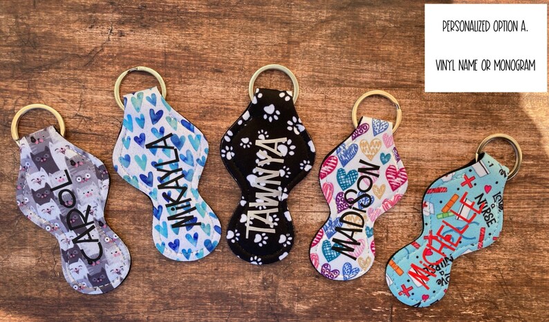 Chapstick Holder Keychain Pink Mermaid Tail l lip balm holder l Party Favor l Team Gift l Personalized Key Ring l Cozy l