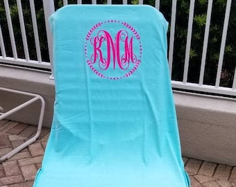 beach towels that fit over lounge chairs