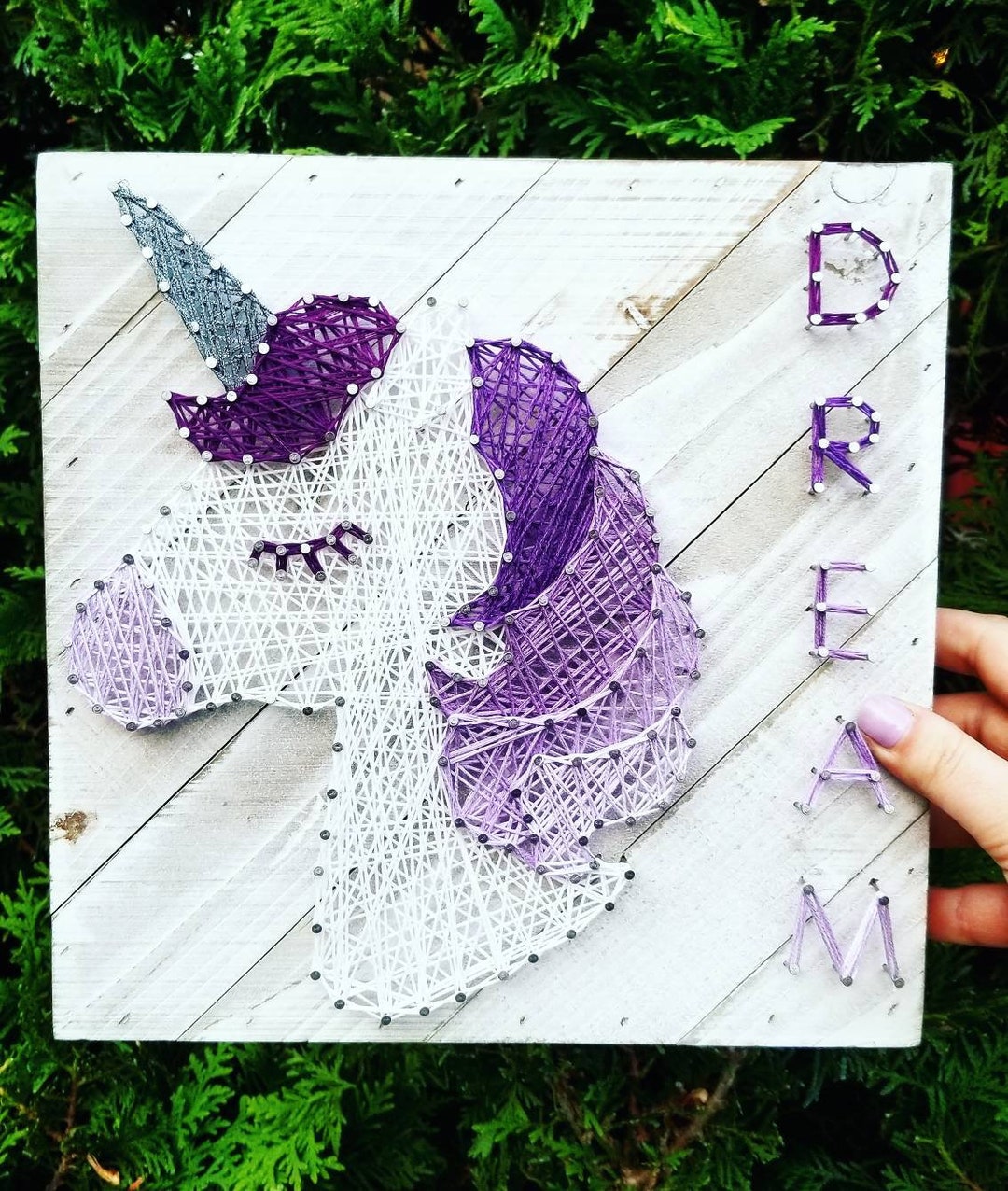Unicorn String Art - Etsy