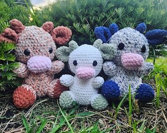 Crochet Cow Amigurumi Cow Baby Gift