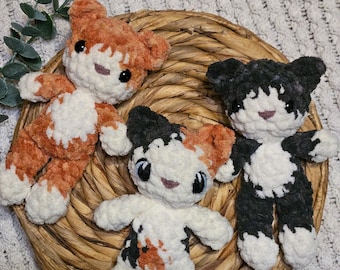 Stuffed Cat | Crochet Cat | Cat Stuffed Animal Doll