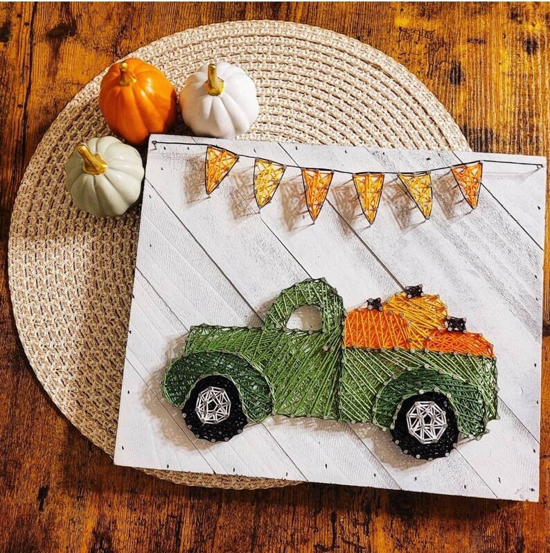 Pickup Truck String Art - Etsy