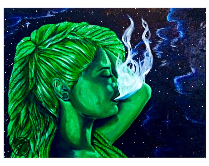 Mother Mary Signed Art Print