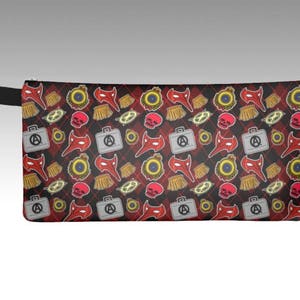 Persona 5 Akechi Goro Pencil Case P5 Crow Bag Pouch Persona Stationary