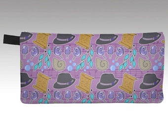 Trousse Octavinelle Twisted Wonderland Wonderland Azul Ashengrotto Jade Leech Pochette Floyd Leech