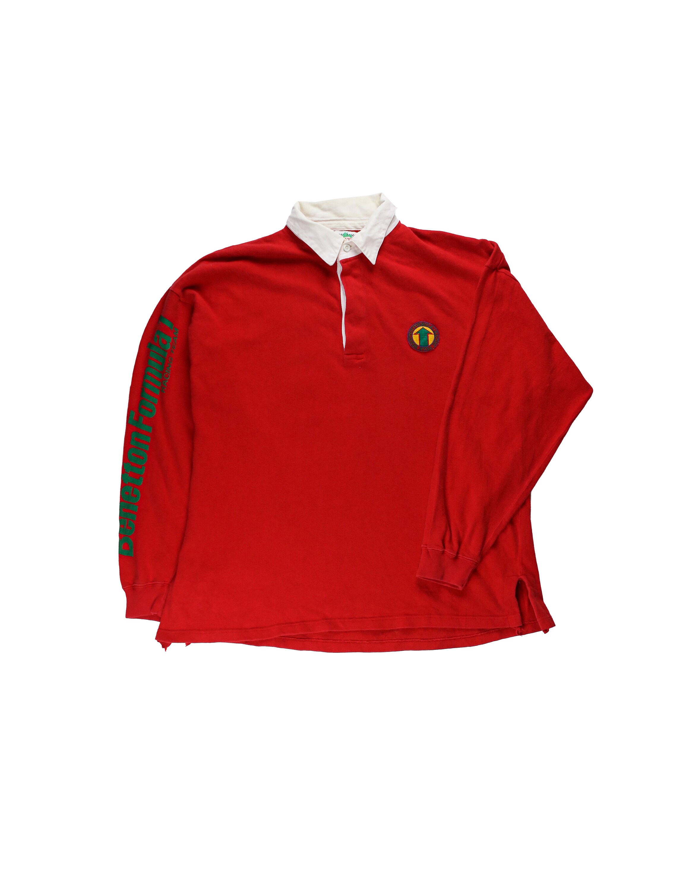 Vintage Formula 1 Red Rugby Shirt XL Etsy