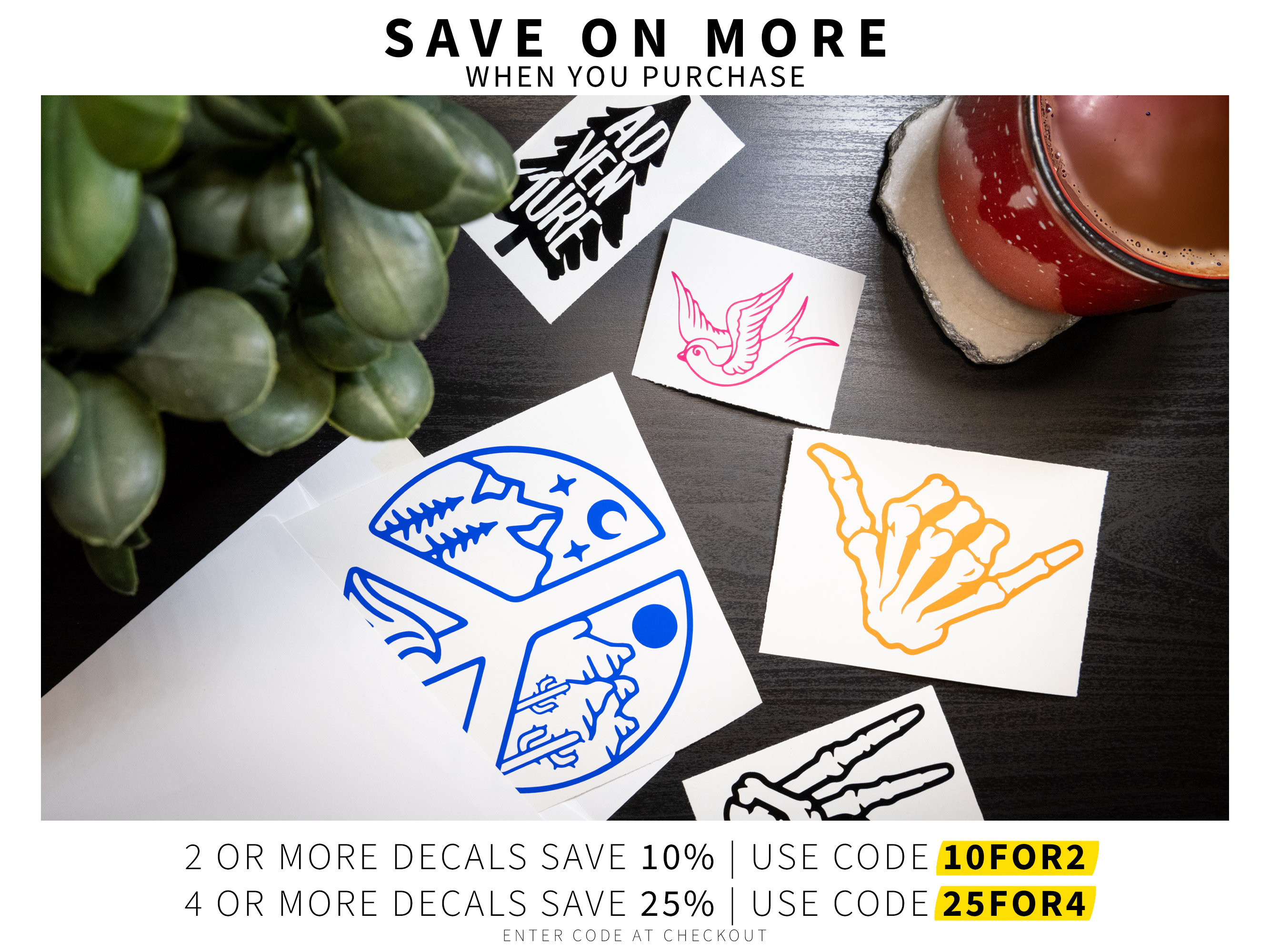 DECAL [never Stop Exploring] Vinyl Decal | Mountain Decal | Explore ...