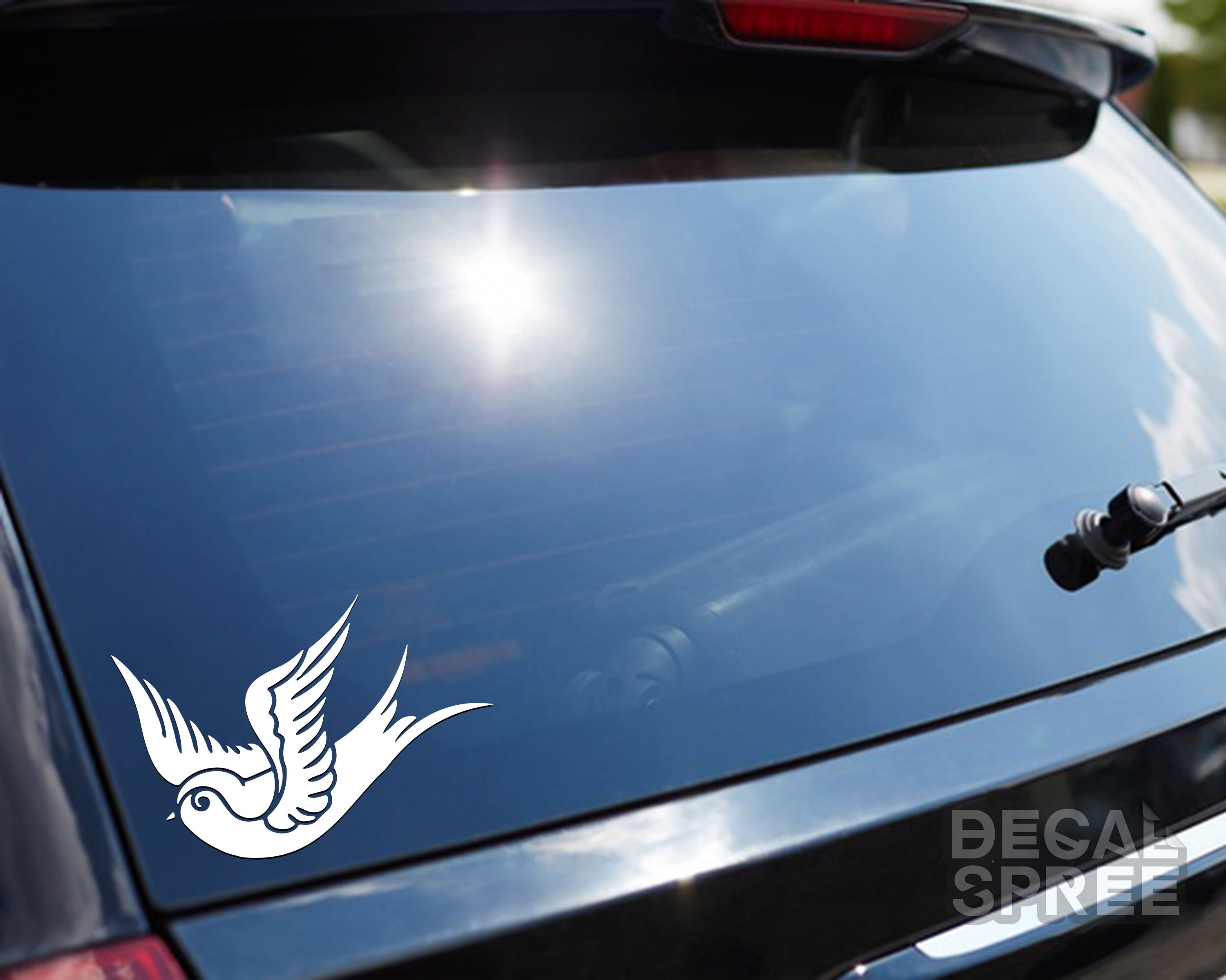 DECAL sparrow Vinyl Decal Tattoo Decal Bird Decal Car - Etsy