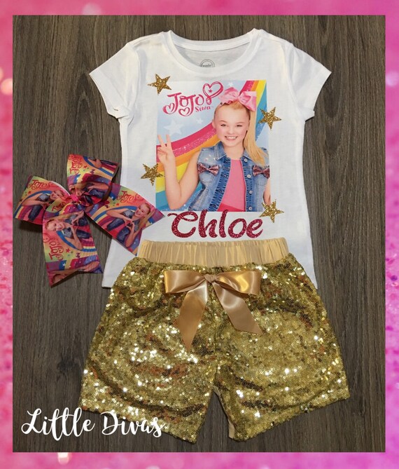 Jojo Siwa Short Set Jojo Siwa Jojo Siwa Shirt Jojo Siwa Etsy