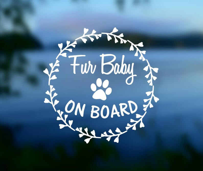 Adopt Paw Dog Mom Pet Fur Baby Foster Decal Vinyl Sticker for Car Window Bumper