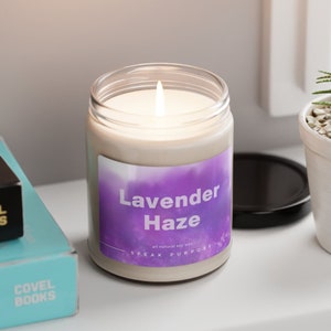 Lavender Haze Candle, Lavender Candle, Swiftie gift, Gift for Swifties, Gift for her, Best friend gift, Gift for daughter, Gift for sister