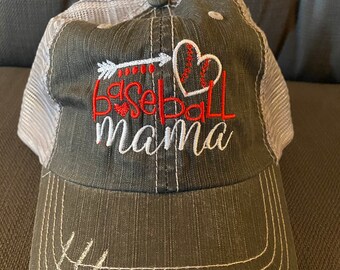 Baseball Mama Hat