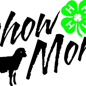 4-H Show Mom Lamb T-shirt
