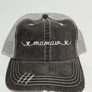 Mamaw met hartjeshoed