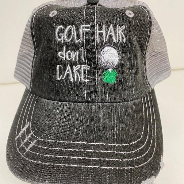 Golf Hair Don't Care Hat