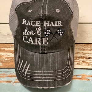 Race Hair Don&#39;t Care Hat