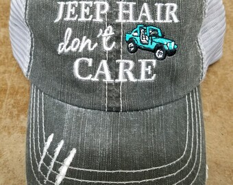 Jeep Hair Don't Care Hat