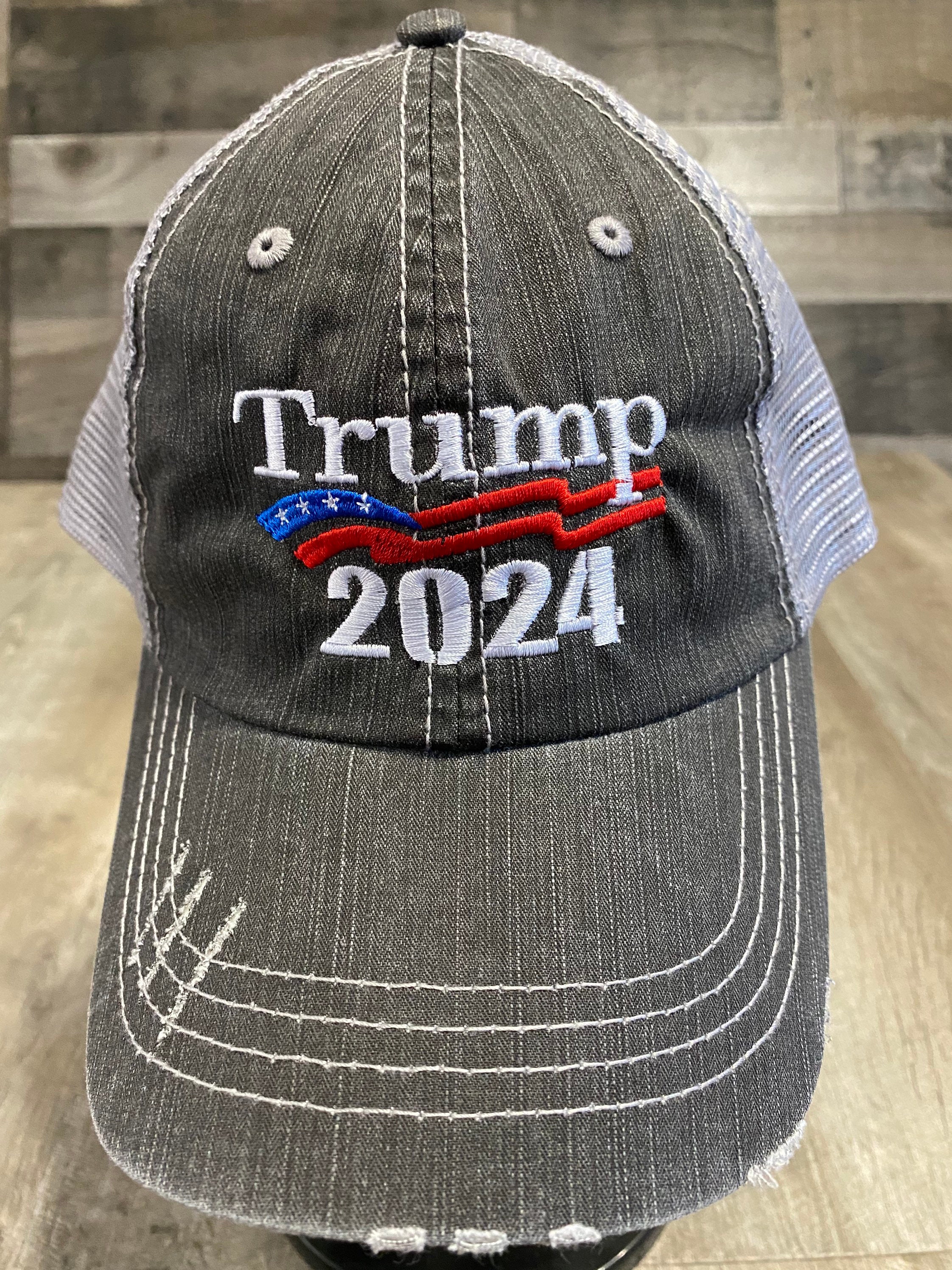 Trump 2024 Flag Hat - Etsy
