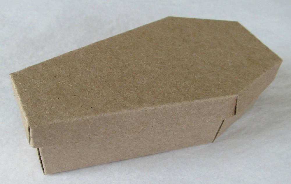 COFFIN Casket Party Favor Box for Halloween Goth Party Etsy