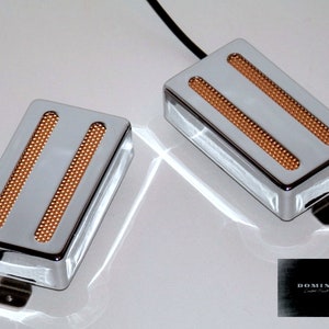 Humbucker set of two pickups with special covers