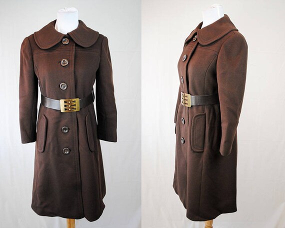 1970s Bloomingdale's Coat // Vintage Women's Dress