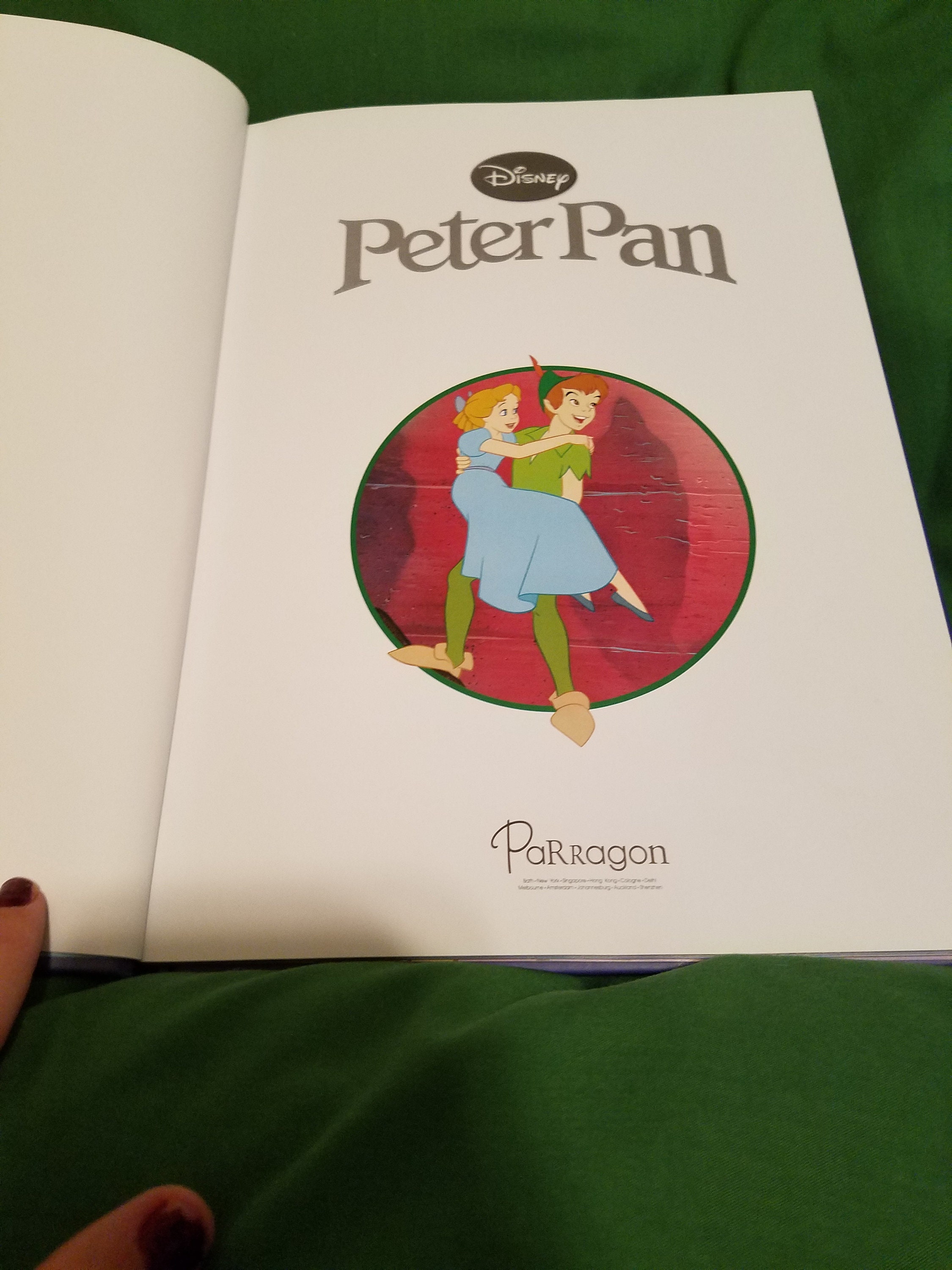 Disney Peter Pan Storybook - Etsy