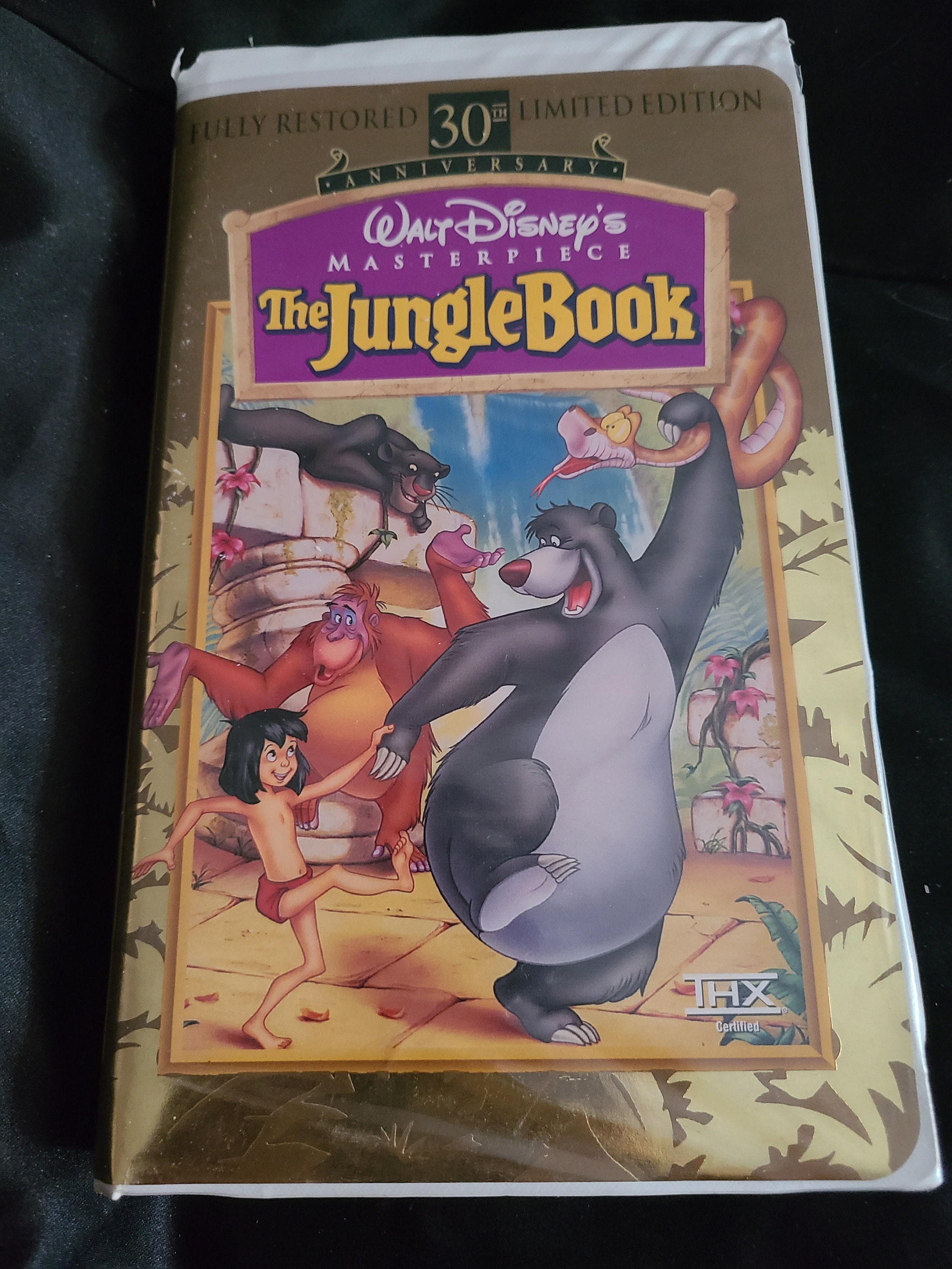 Disney the Jungle Book Vintage Vhs Etsy UK