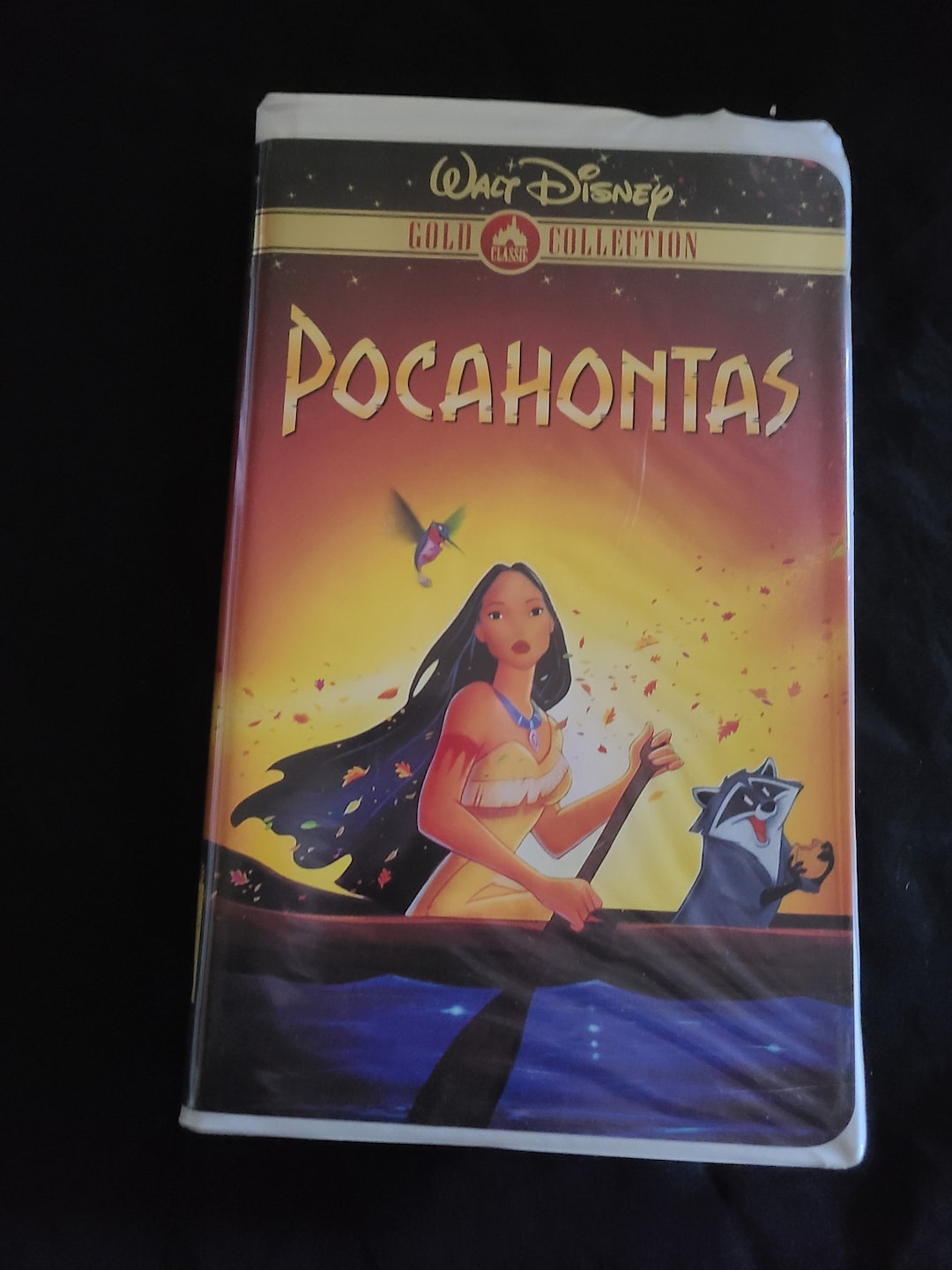 Disney Gold Pocahontas Vhs Etsy