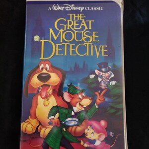 Disney Classic Vhs The Great Mouse Detective