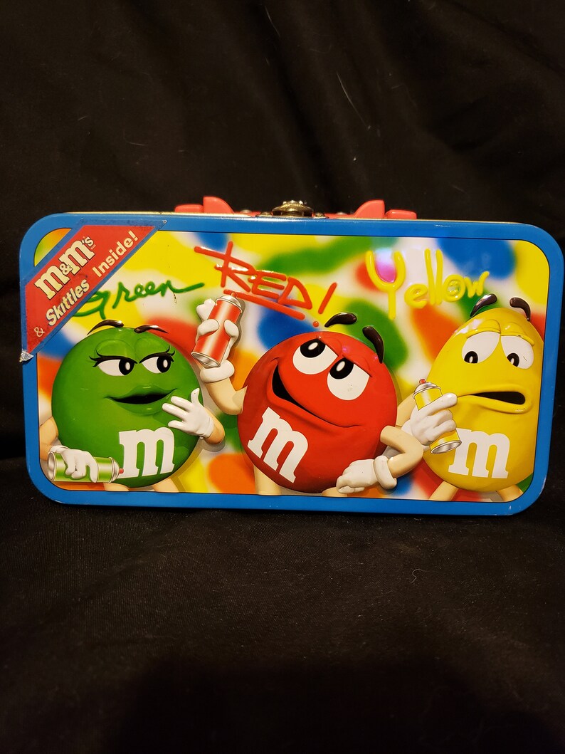 M/&M Souvenir Candy Tin