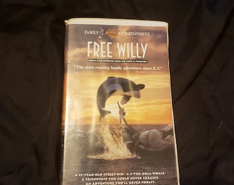 Free Willy Vintage Vhs