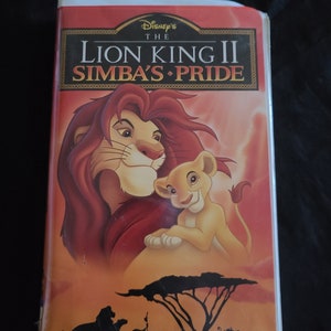 Disney Lion King 2 Simbas Pride 2 Vhs