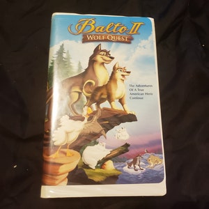 Balto 2 Wolf Quest Vintage Vhs