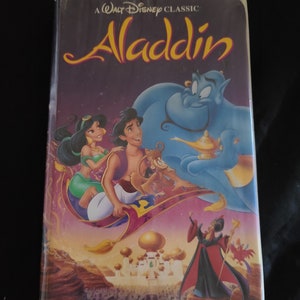 Disney Classic Aladdin Vhs
