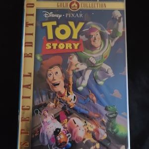Disney Gold Toy Story Vhs